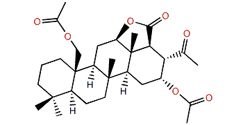 16,22-Diacetyl-16-epi-homoscalaralactone IIA
